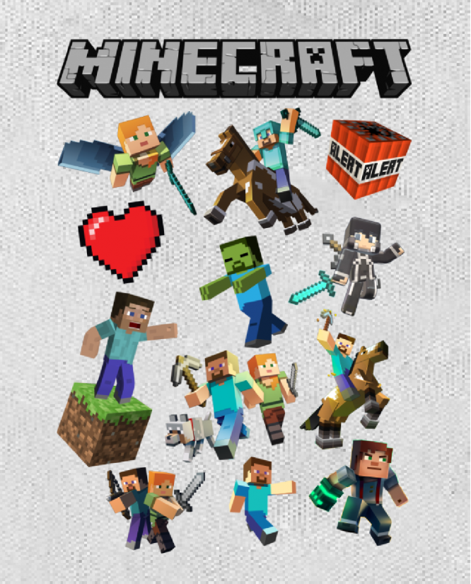  Minecraft kepurė character and skins